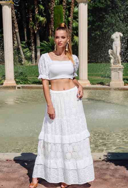 -30 22F-539 C_FALDA talla unica (2), algodon, 95 cm | fresh-cotton.com