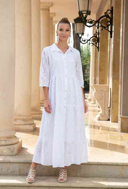 PROMO 23F-841 C Vestido S,M,L,XL(4), 135 cm, algodon | fresh-cotton.com