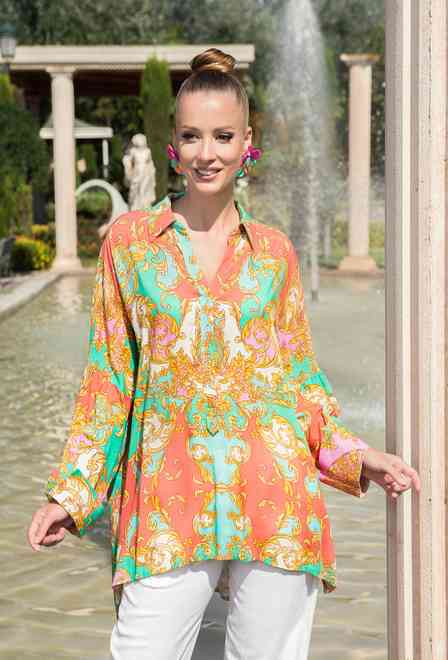 -20 4042 EF-15 VM Camisa, talla unica (2), modal viscosa. 75 cm | fresh-cotton.com