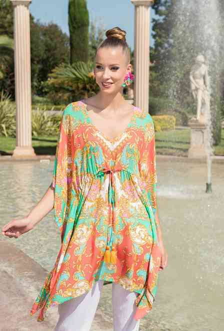-20 4043 EF-15 VM Tunica, talla unica (2), modal viscosa. 85 cm | fresh-cotton.com