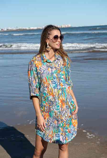 5208 A-5c Туника M/L (2), хлопок, 87 см | fresh-cotton.com