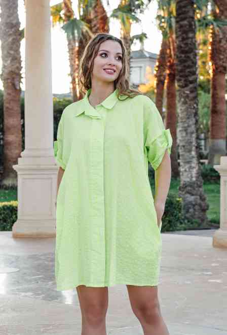 5205 A-16c Tunica S/M (2), cotton, 95cm | fresh-cotton.com