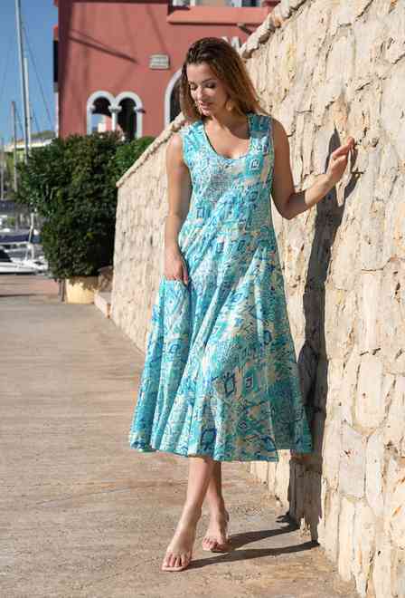 5212 A-9 C Платье free size (2), хлопок, 130 cm | fresh-cotton.com