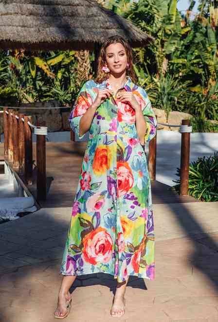 5229 A-44c Dress S/M (2), cotton, 130 cm | fresh-cotton.com