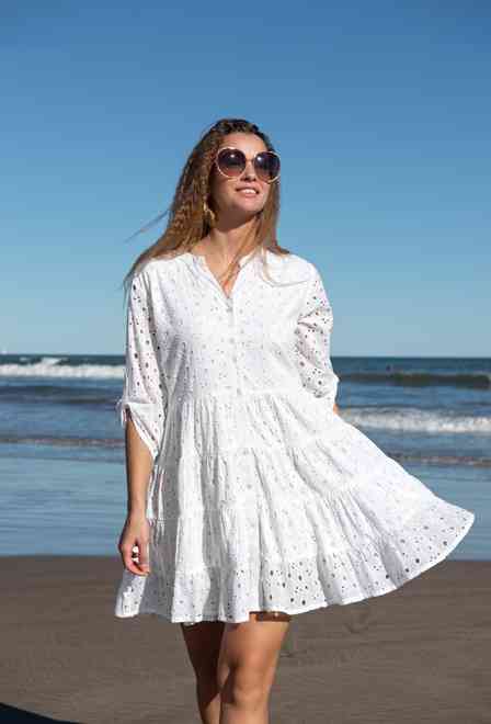 5066 F white Cm Dress XL/2XL (2), cotton, 90 cm | fresh-cotton.com