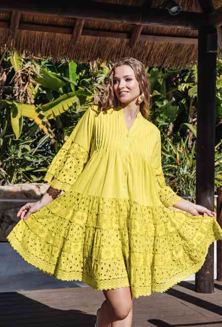 5065 F yellow C Dress XL/2XL (2), cotton, 100 cm | fresh-cotton.com
