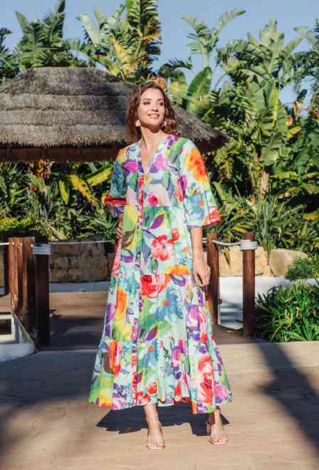 5230 A-44c Dress XL/2XL (2), cotton, 140 cm | fresh-cotton.com