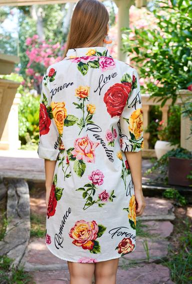 2141 N-27C Tunica S,M,L,XL(4), cotton, 95 cm | fresh-cotton.com