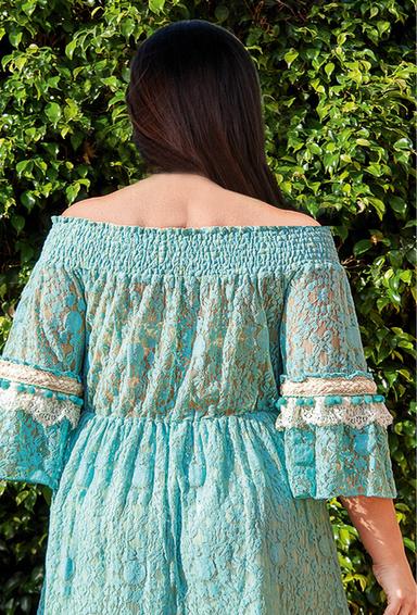 2351 A-6C Платье S,M,L(3), хлопок, 90 cm | fresh-cotton.com