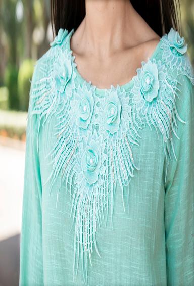 promocion 7.50e 2062 A-2C Blusa L,XL,2XL(3). algodon, 70 cm | fresh-cotton.com