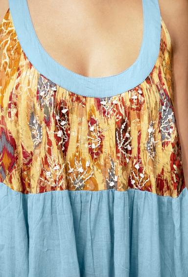 2250 A-88C Сарафан S,M,L(3), хлопок, 95 cm | fresh-cotton.com
