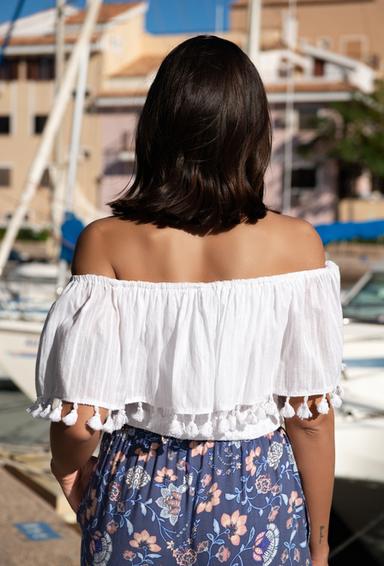 promocion 5.5e 2060 A-1C Blusa talla unica (2), algodon, 40 cm | fresh-cotton.com