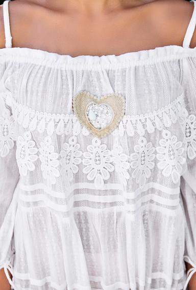 2370 A-1C Tunica S,M(2), cotton, 83 cm | fresh-cotton.com