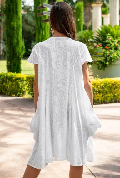 2464 A-1C Dress S,M,L(3), cotton, 97 cm | fresh-cotton.com