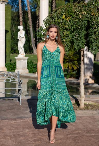 21F-033/2 S Сарафан free size (2), 137 см, шовк | fresh-cotton.com