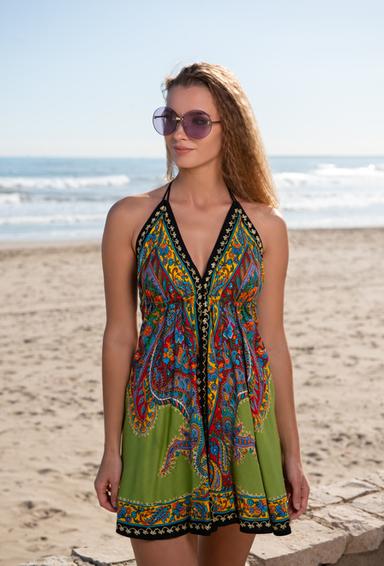 21A-238 V Сарафан S,M(2), 85 см, вискоза | fresh-cotton.com