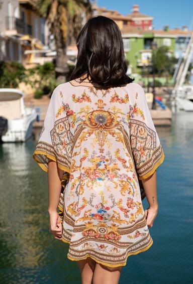 акцiя 5,5е 21NI-303 SH Туніка free size (2), 90 см, шифон | fresh-cotton.com