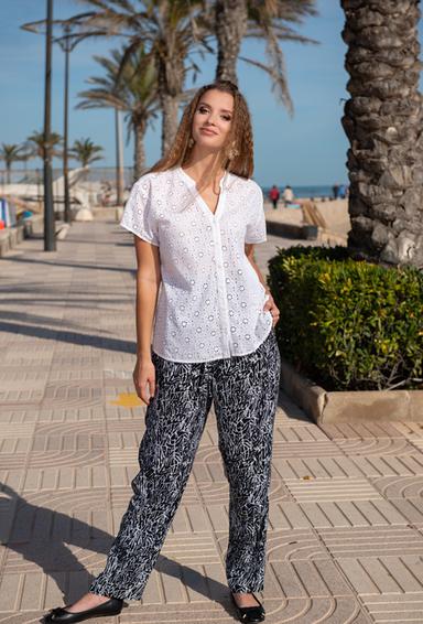 акцiя 5.5е. 21NI-379/3 V Штани M,L,XL,2XL(4), 108 см, віскоза | fresh-cotton.com