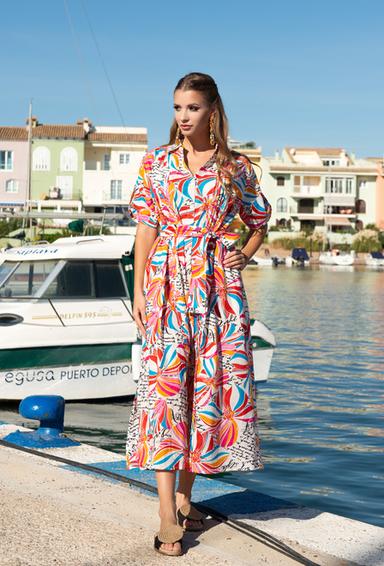 21NI-377/2 C Vestido S,M,L,XL(4), 132 cm, algodon | fresh-cotton.com