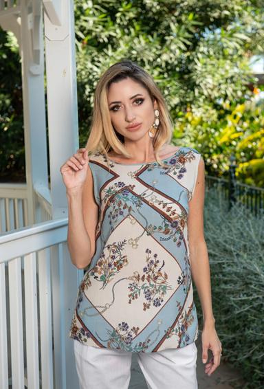 21NI-383 V Blusa S,M,L(3), 65 cm, viscosa | fresh-cotton.com