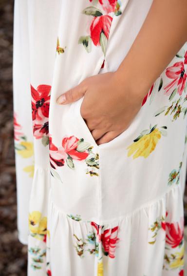 21NI-334 V Dress L,XL,2XL(3), 120 cm, viscose | fresh-cotton.com