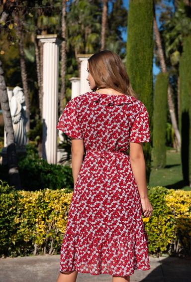 21A-250/3 SH small Dress M,L,XL(3), 116 cm, chiffon | fresh-cotton.com