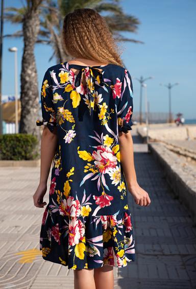 promocion 7.50e 21NI-322/3 V Vestido L,XL,2XL,3XL(4), 100 cm, viscosa | fresh-cotton.com