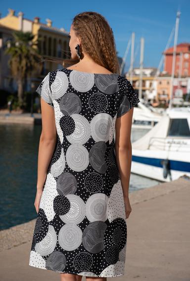 promocion 6.5e 21NI-335/2 V Vestido M,L,XL,2XL(4), 100 cm, viscosa | fresh-cotton.com