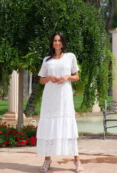 22F-538 C Платье M,L,XL,2XL(4), хлопок, 138 cm | fresh-cotton.com