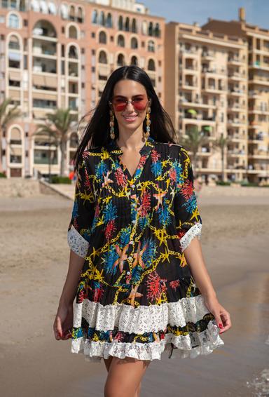 22A-407/5 С Туника S,M,L,XL(4), 88 см, хлопок | fresh-cotton.com