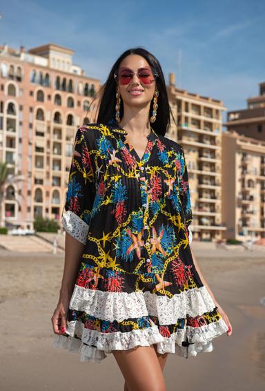 22A-407/5 С Туника S,M,L,XL(4), 88 см, хлопок | fresh-cotton.com