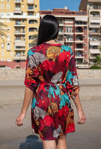 22A-411 V Туника S,M,L(3), 90 cm, вискоза | fresh-cotton.com