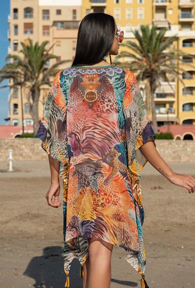 22NI-603 SH Tunica talla unica (2), 90 cm, chifon | fresh-cotton.com