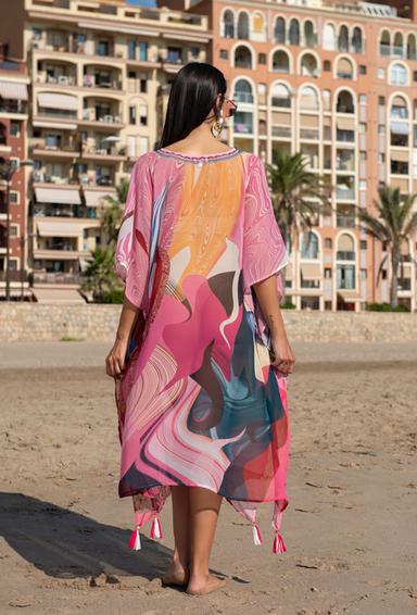-30 22NI-607 SH Tunica talla unica (2), 110 cm, chifon | fresh-cotton.com