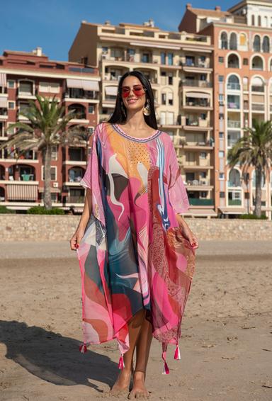 -30 22NI-607 SH Tunica talla unica (2), 110 cm, chifon | fresh-cotton.com