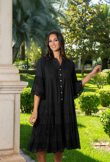22A-425/3 C Dress M,L,XL,2XL(4), 105 cm, cotton | fresh-cotton.com