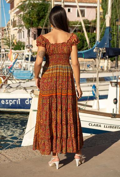 -30 22A-445/6 S Сукня free size (2), 142 cm, шовк | fresh-cotton.com