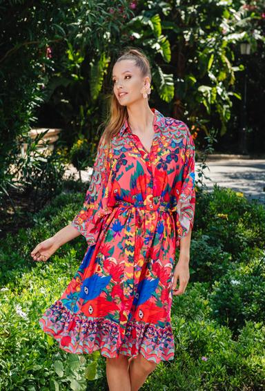 -30 4050 EF 21 V Vestido, talla unica (2), viscosa. 110 cm | fresh-cotton.com