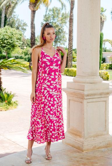 -20 4006 EF-4 RC Dress, free size (2), crepe rayon. 145 cm | fresh-cotton.com