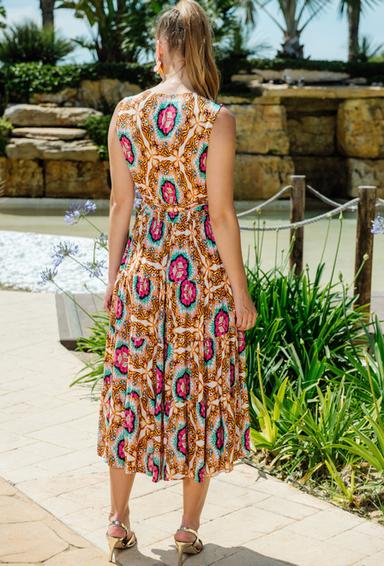 -20 4020 EF-8 VM Vestido, S,M,L,XL(4), modal viscosa. 125 cm | fresh-cotton.com
