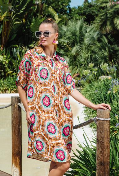 -20 4017 EF-8 VM Tunica, M/L, XL/2XL(4), modal viscose. 96 cm | fresh-cotton.com