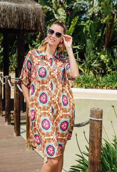 -20 4017 EF-8 VM Tunica, M/L, XL/2XL(4), modal viscose. 96 cm | fresh-cotton.com