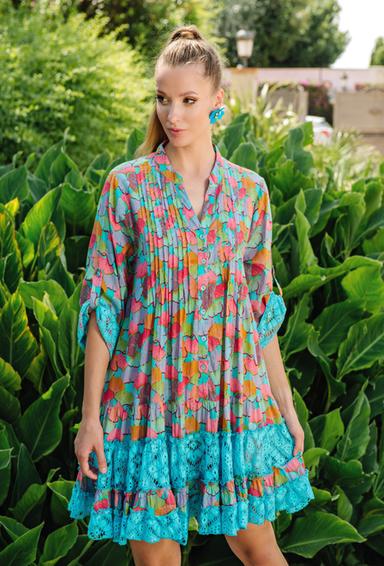 -20 4245 A-45 C Vestido, S,M,L,XL(4), algodon. 90 cm | fresh-cotton.com