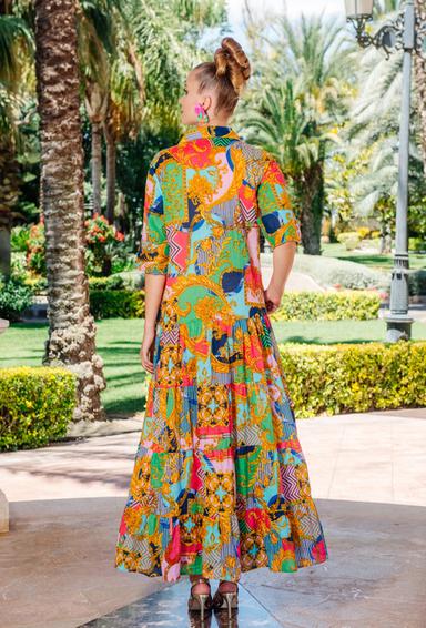 -30 4214 A-30 C Vestido, 139 cm L,XL,2XL,3XL(4), algodon. | fresh-cotton.com