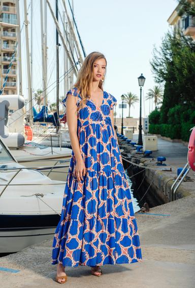 -20 4027 EF-9 VM Dress, S/M, L/XL(4), modal viscose. 150 cm | fresh-cotton.com
