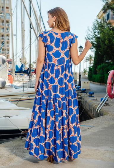 -20 4027 EF-9 VM Dress, S/M, L/XL(4), modal viscose. 150 cm | fresh-cotton.com