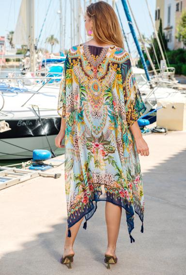 -20 4031 EF-18 SH free size (2), шифон. Туніка, 100 см | fresh-cotton.com