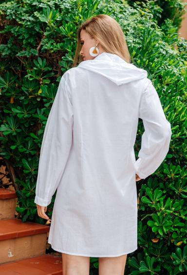 -20 4066 F white C Tunica, M,L,XL,2XL(4), cotton. 89 cm | fresh-cotton.com