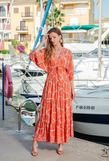 4026 EF-11 VM free size (2), модал вискоза. Платье, 143 см | fresh-cotton.com