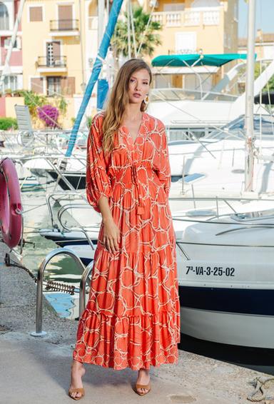 4026 EF-11 VM free size (2), модал вискоза. Платье, 143 см | fresh-cotton.com